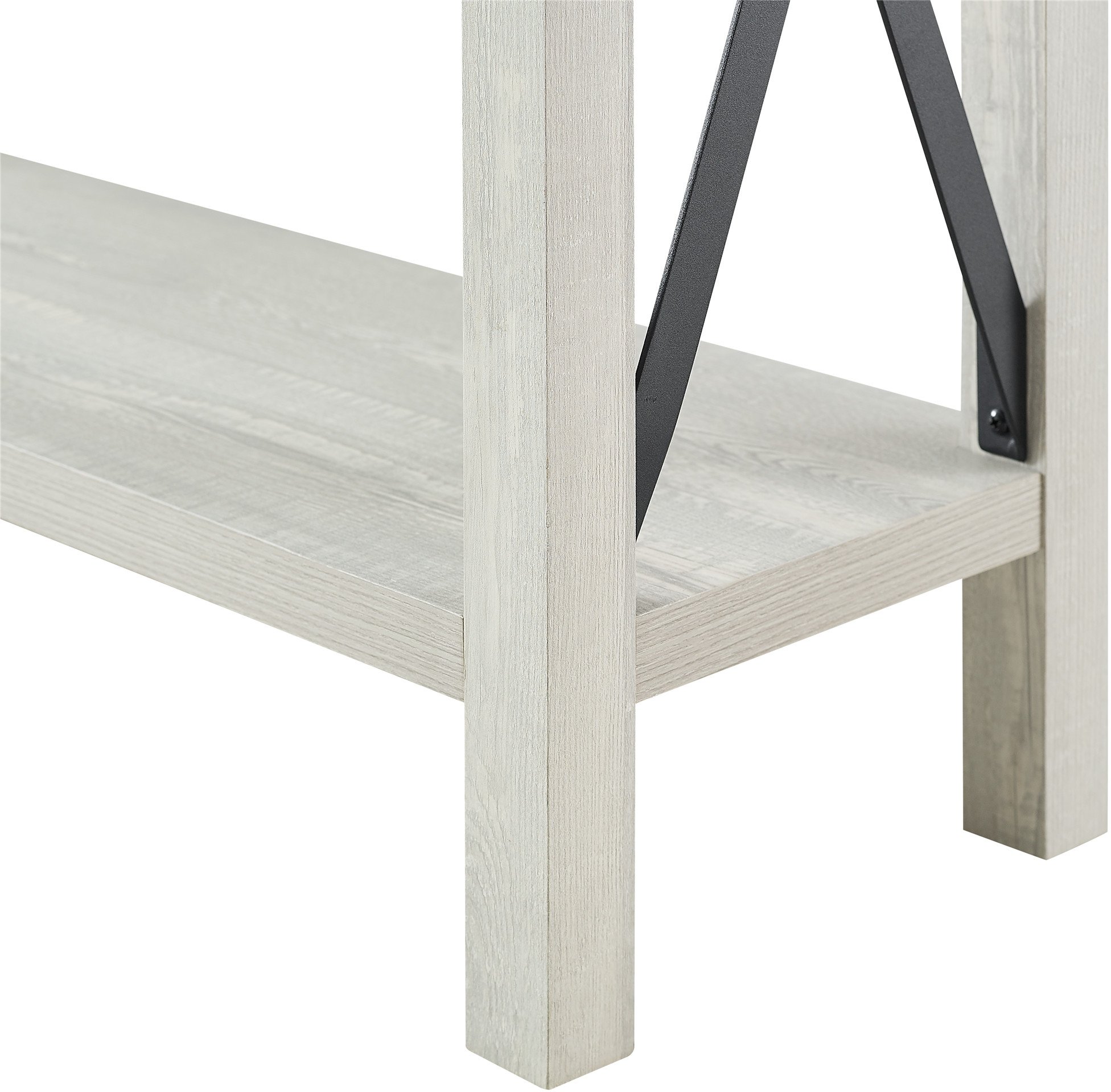 AF46MXETST Metal X Stone Gray 46 Inch Rustic Entryway Table-3