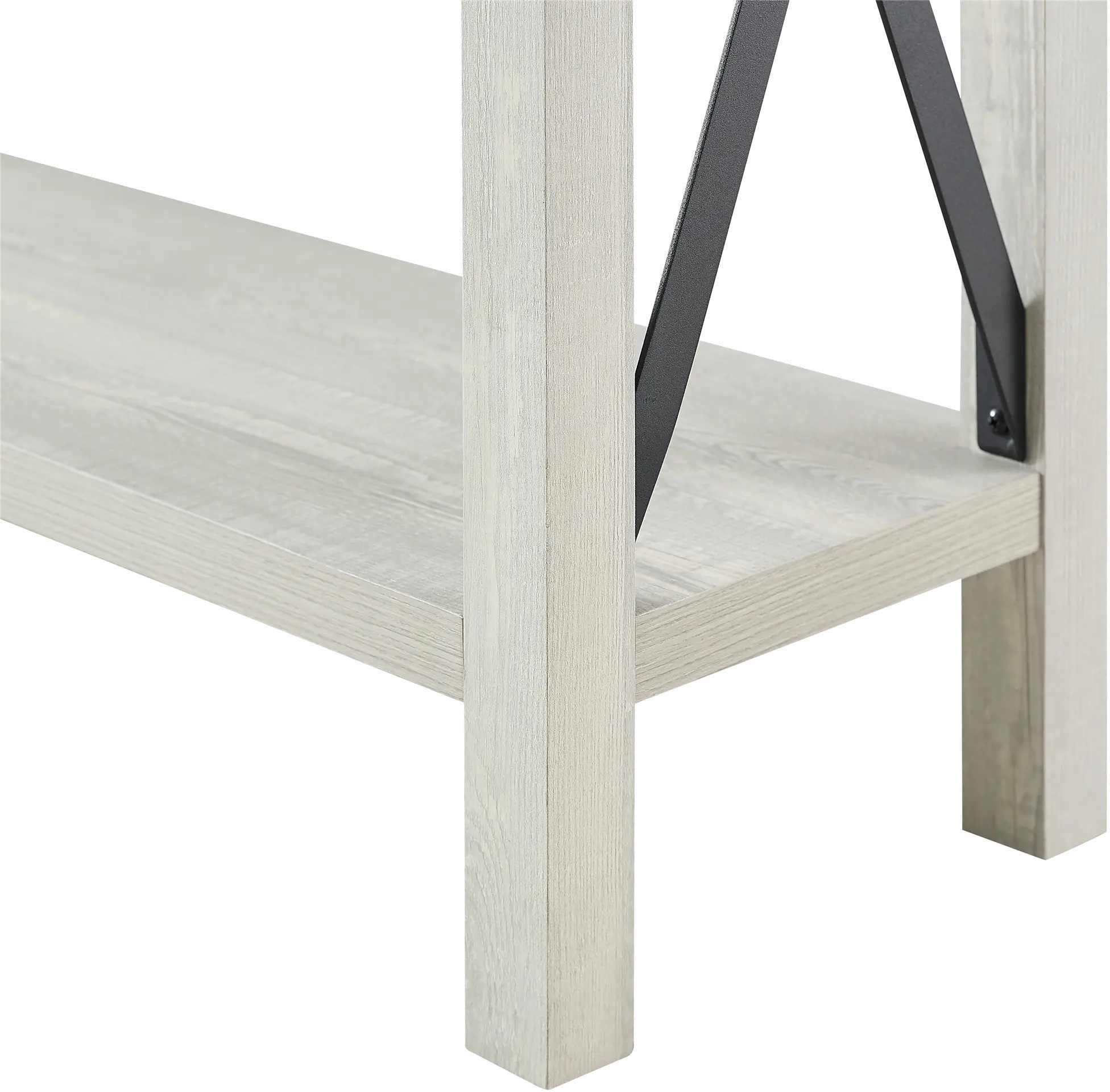 AF46MXETST Metal X Stone Gray 46 Inch Rustic Entryway Table-3