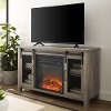 W48FPSMDGW 48 Grey Fireplace TV Stand