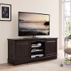 Espresso 60 Inch Transitional TV Stand