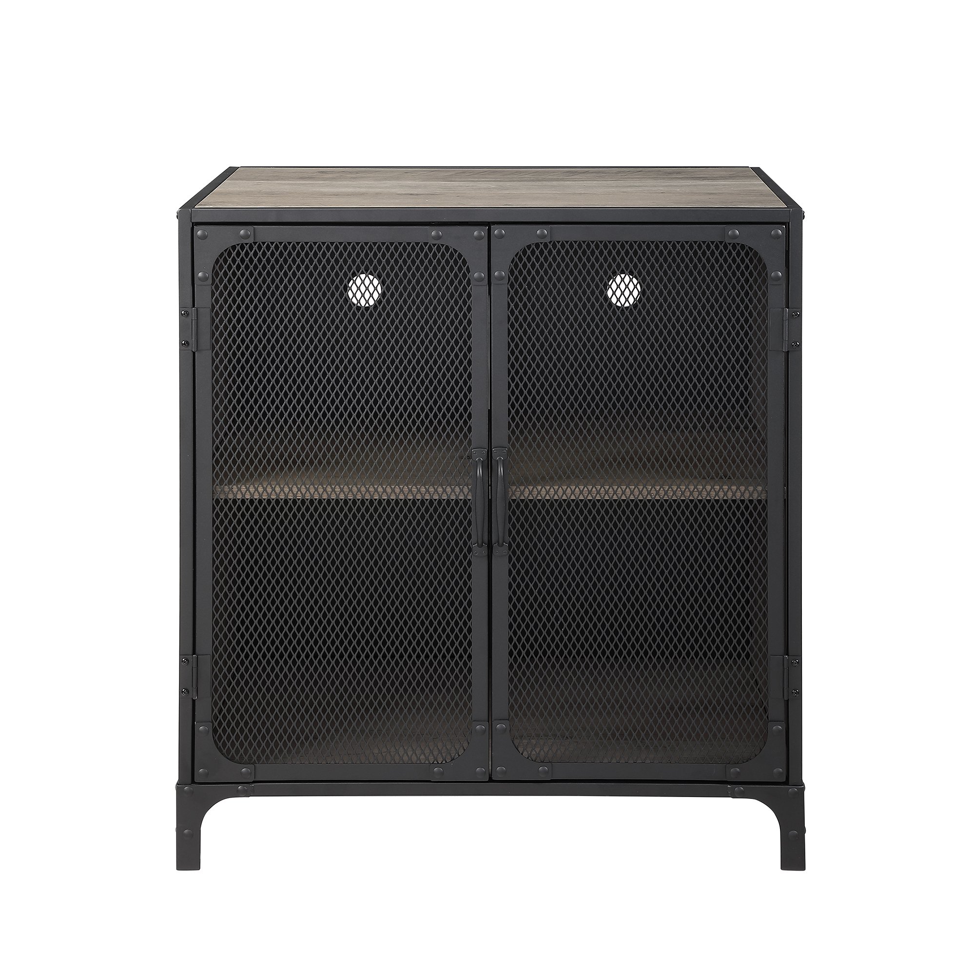 AF30SOICGW Gray Wash 30 Inch Industrial Buffet - Sona-2