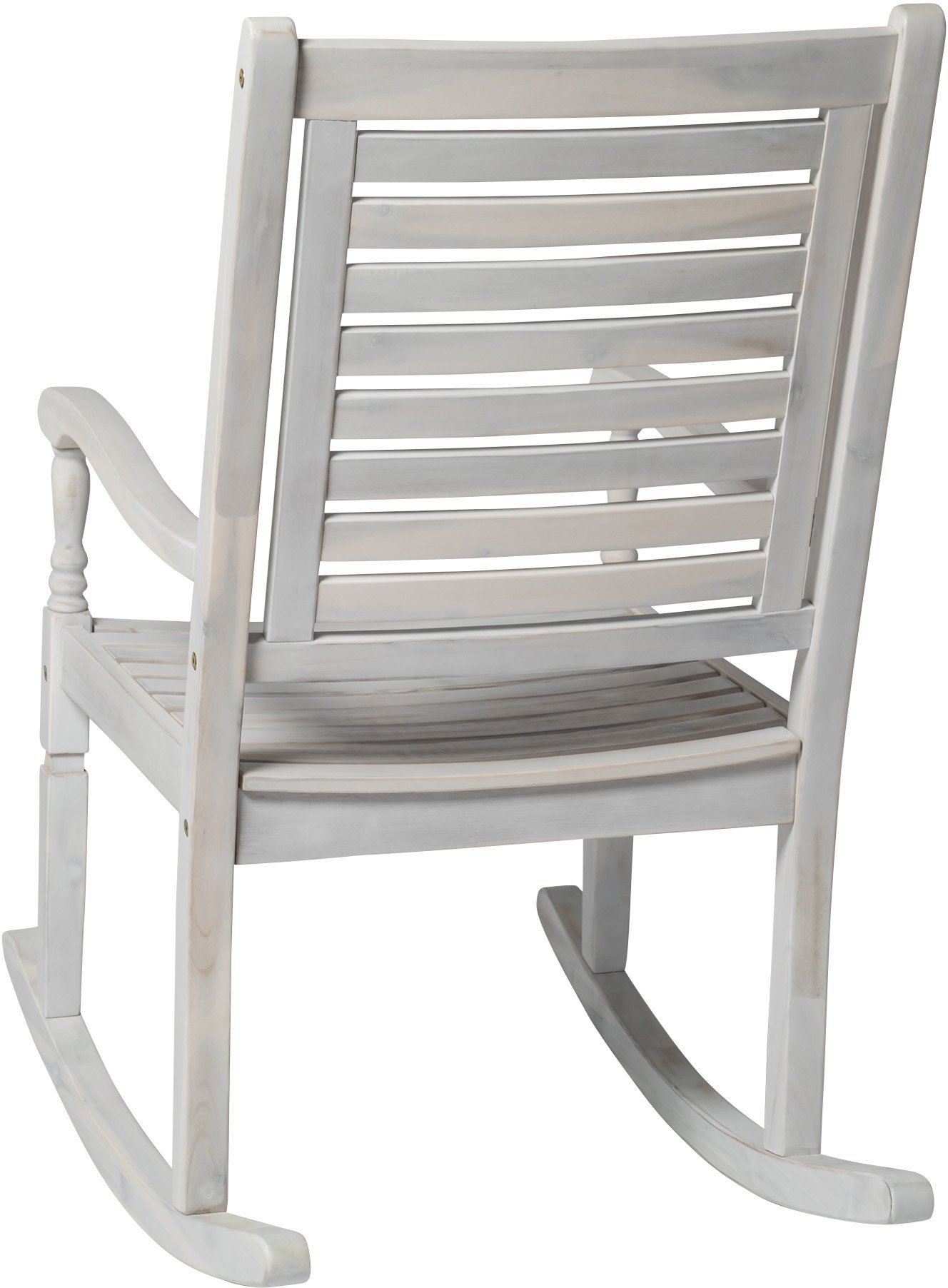 OWRCWW White Wash Patio Wood Rocking Chair - Midland-3