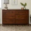 BR6DDDRWT Spencer Classic Walnut Brown Dresser - Walker Edison