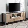 Driftwood 60 Inch Urban Industrial Wood TV Stand - Urban Blend
