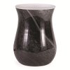 Marbled Swirl Black Glass Illumination Fragrance Warmer - Candle Warmers