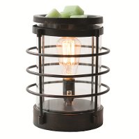 Black Coastal Edison Bulb Illumination Fragrance Warmer