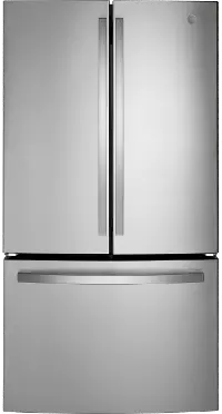 GNE27JYMFS GE 27 cu ft French Door Refrigerator - Stainless Steel