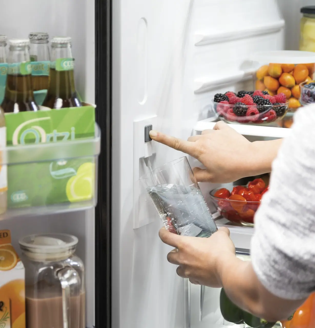 GNE27JYMFS GE 27 cu ft French Door Refrigerator - Stainless Steel-5
