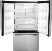 GNE27JYMFS GE 36 Inch French Door Refrigerator - 27 cu. ft., Smudge Resistant Stainless Steel-3