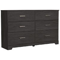 Modern Charcoal Gray Dresser - Marley