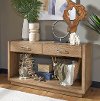 Contemporary Light Oak Sofa Table - Big Sur