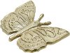 7 Inch Gold Metal Butterfly Tabletop Decor
