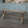 Rustic Lodge Gray Dining Room Bench - Mountain Lodge