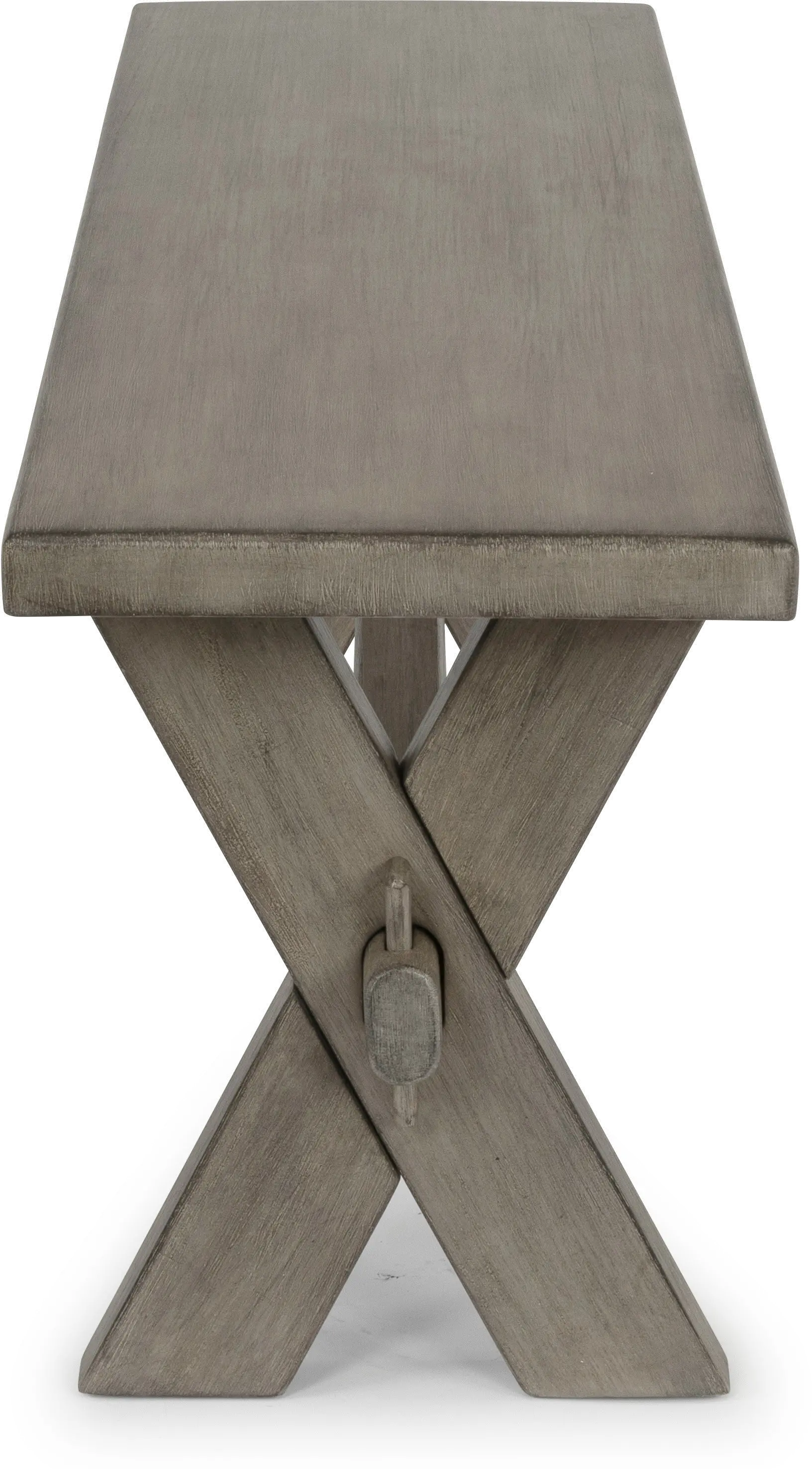Rustic Lodge Gray Dining Room Bench - Mountain Lodge-6