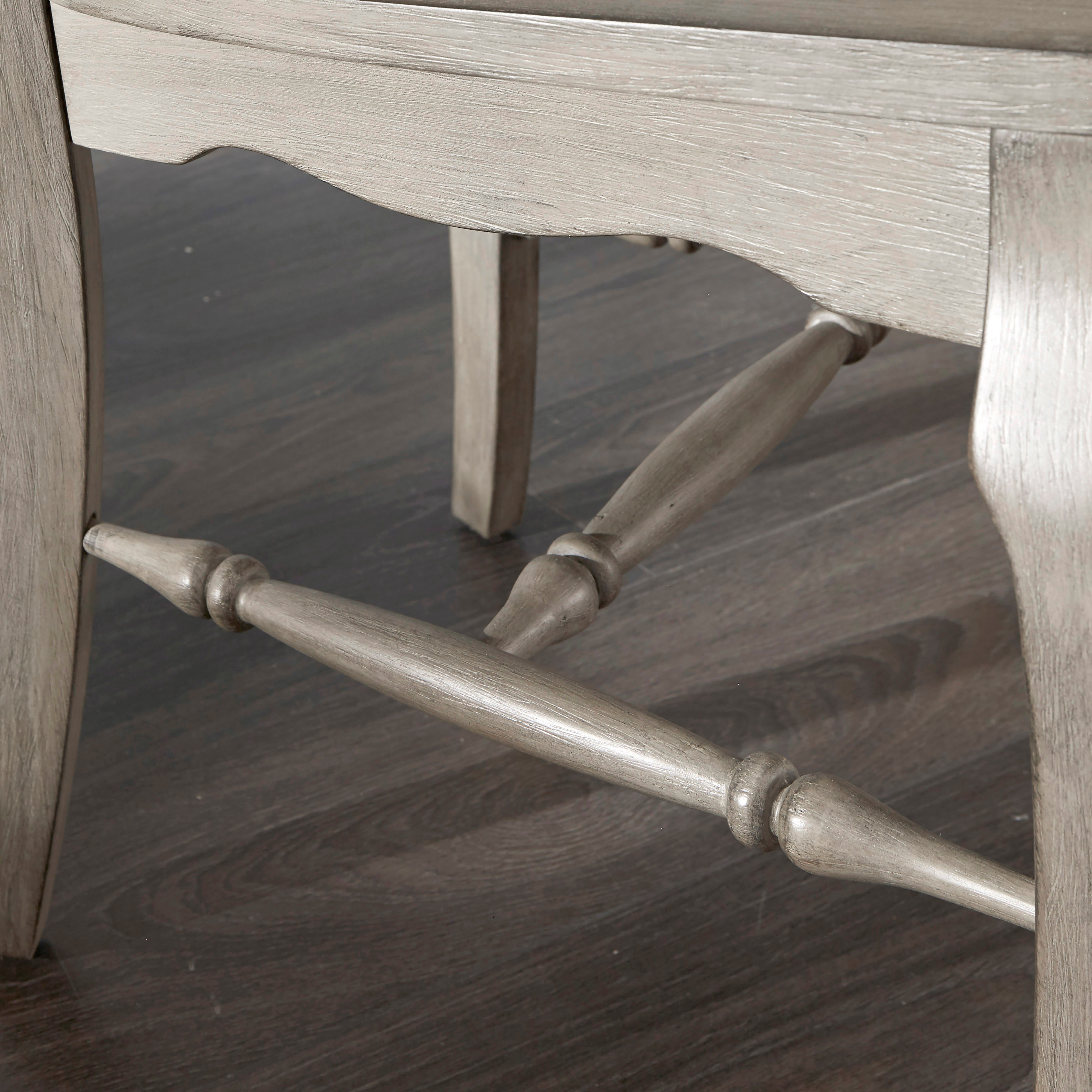 Rustic Gray Ladder Back Dining Room Chair (Set of 2) - Mountain Lodge-3