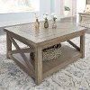 Gray Coffee Table - Mountain Lodge