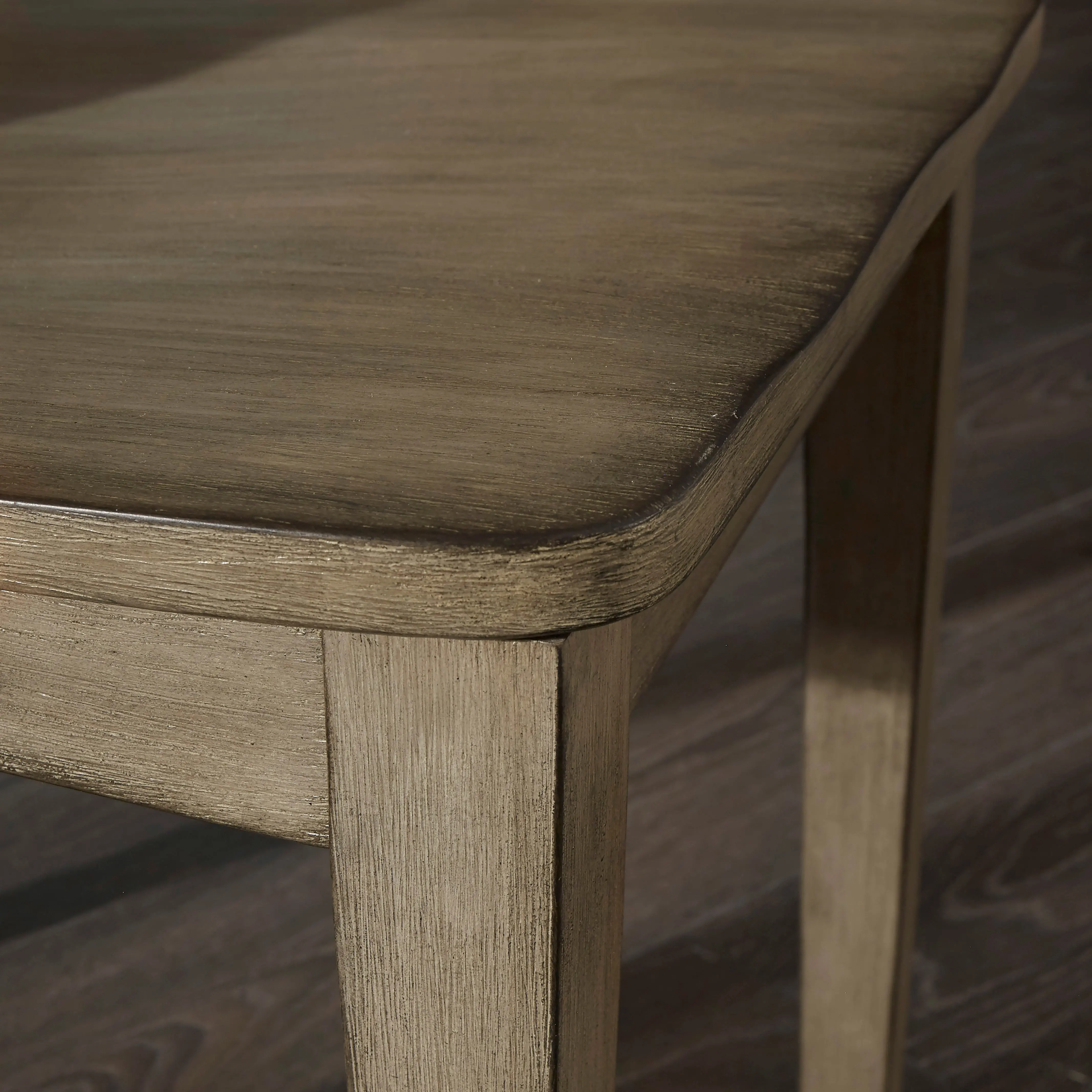 Rustic Gray Dining Room Chair (Set of 2) - Mountain Lodge-3