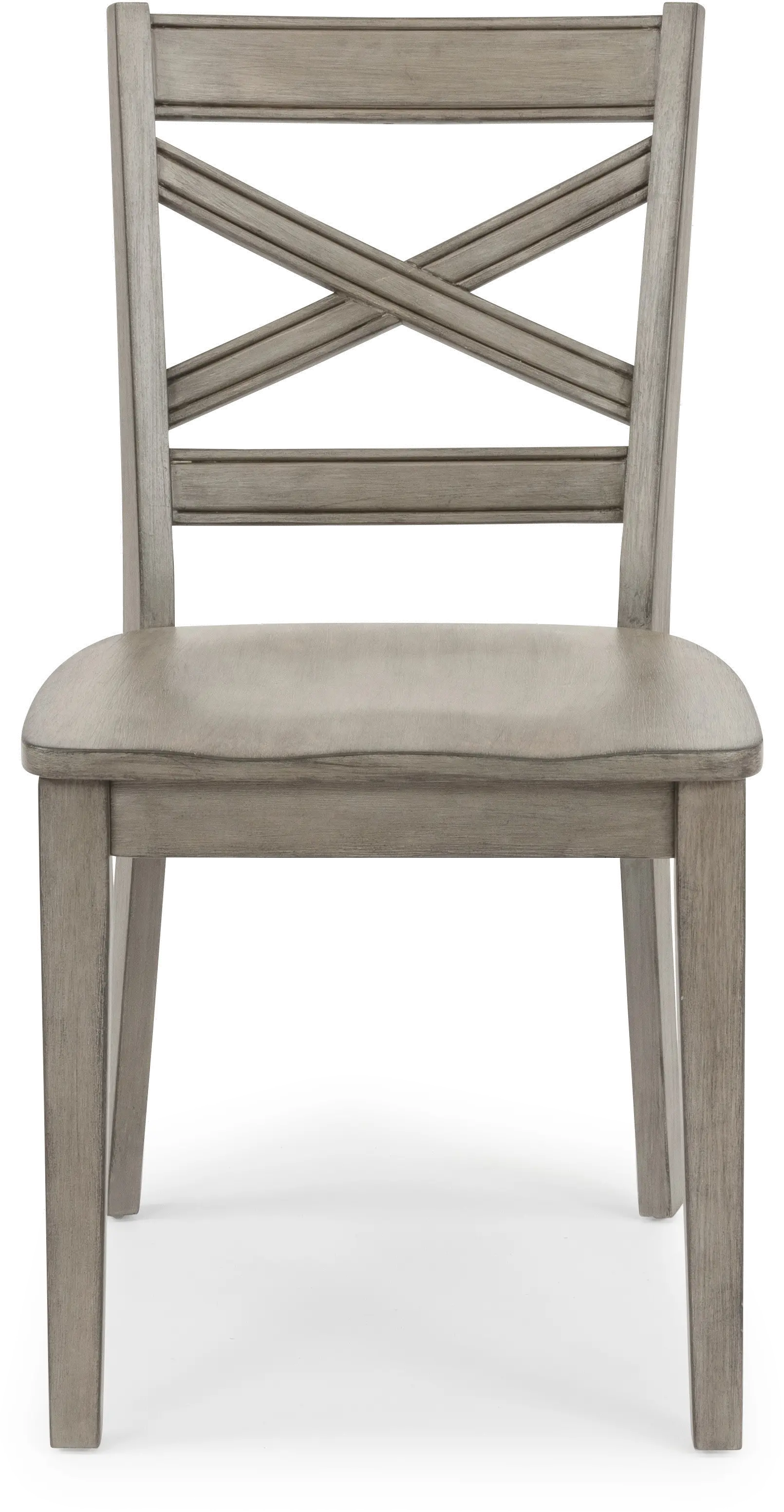 Rustic Gray Dining Room Chair (Set of 2) - Mountain Lodge-4