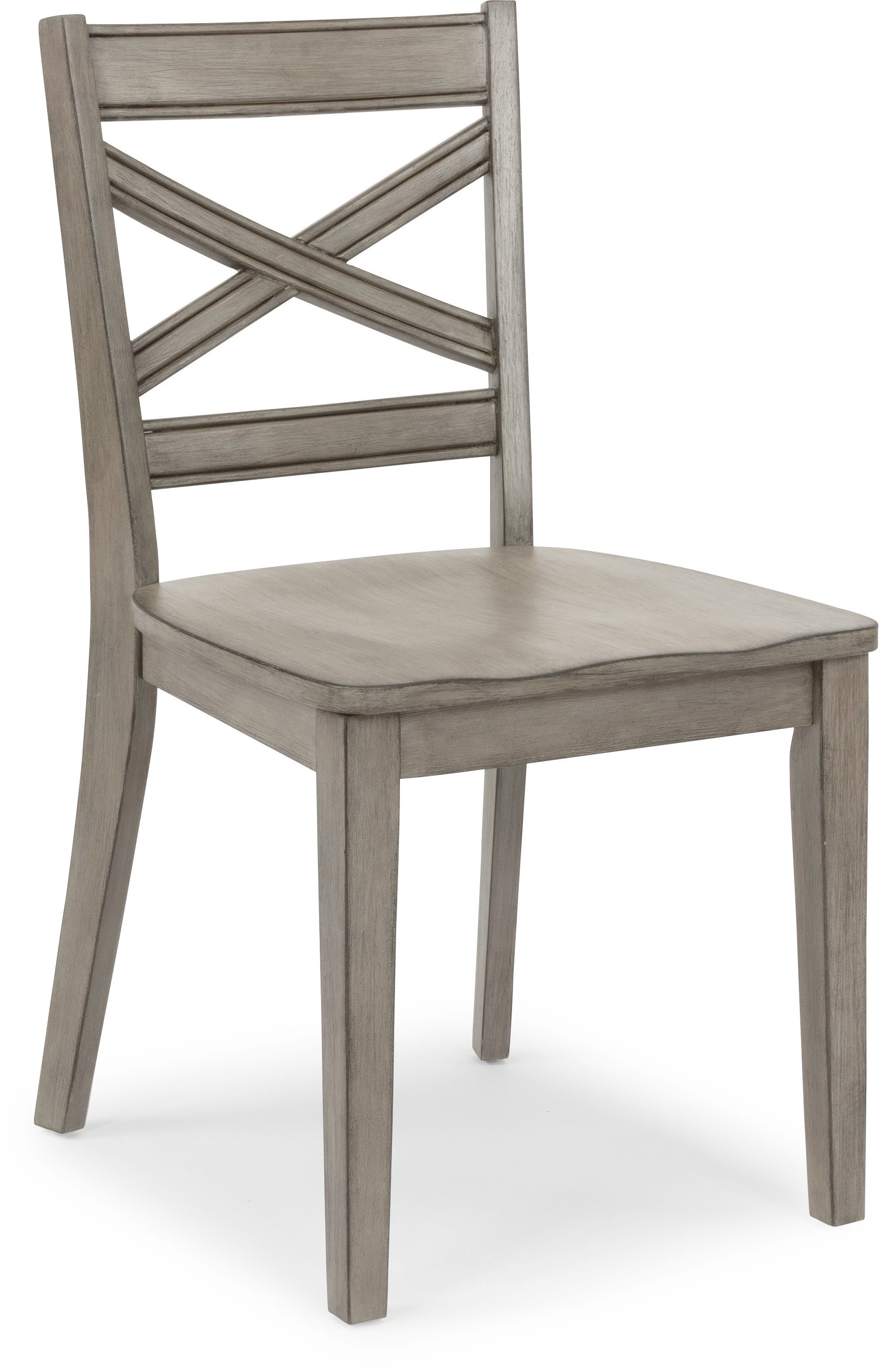 Rustic Gray Dining Room Chair (Set of 2) - Mountain Lodge-5