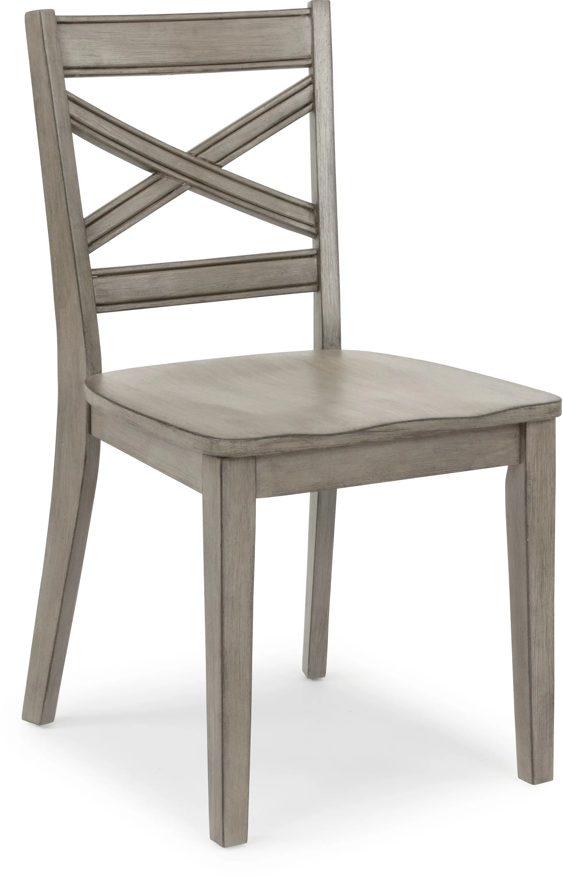 Rustic Gray Dining Room Chair (Set of 2) - Mountain Lodge-5