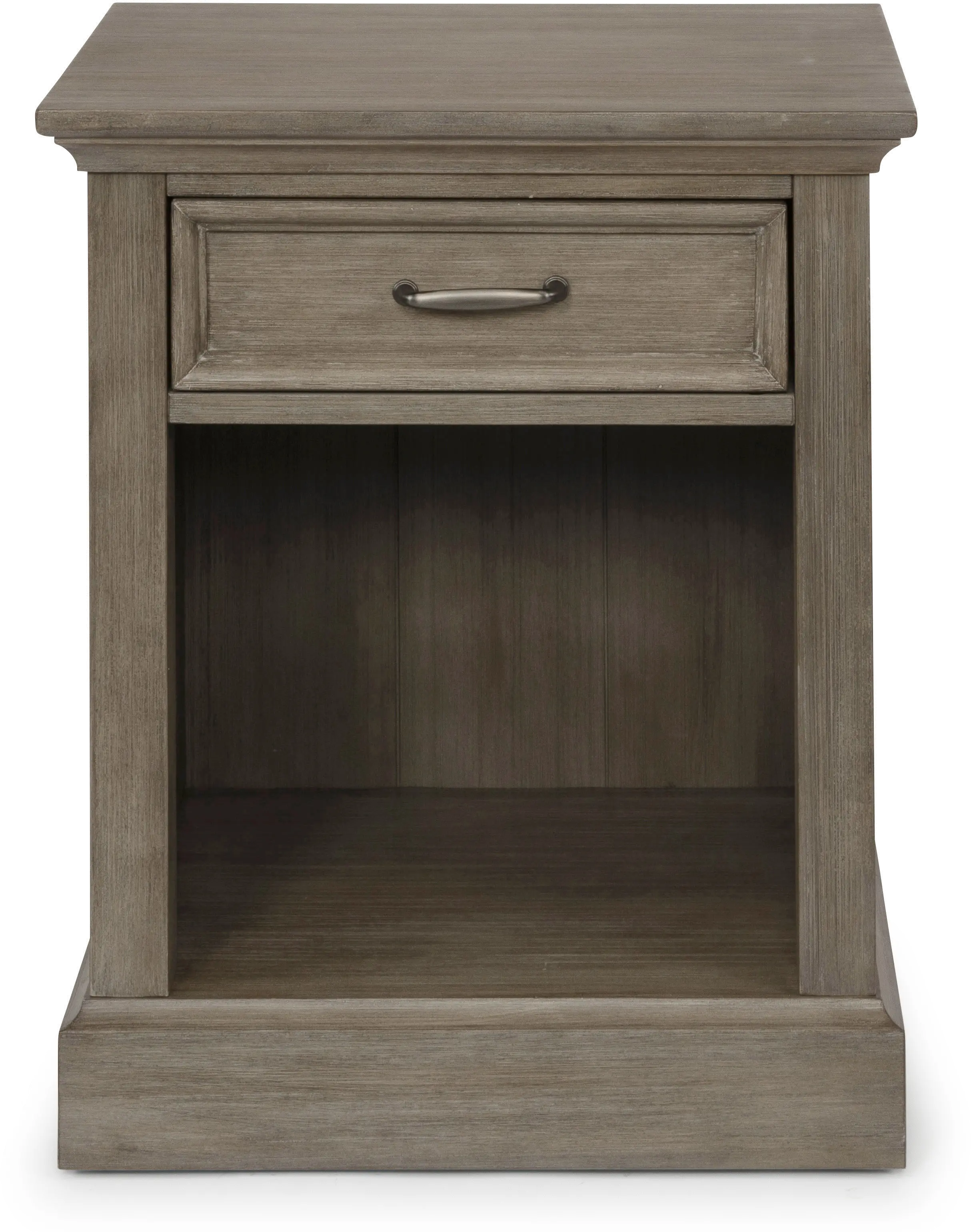 Classic Rustic Gray Nightstand - Mountain Lodge-5