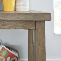 Gray Rustic TV Stand - Mountain Lodge-2