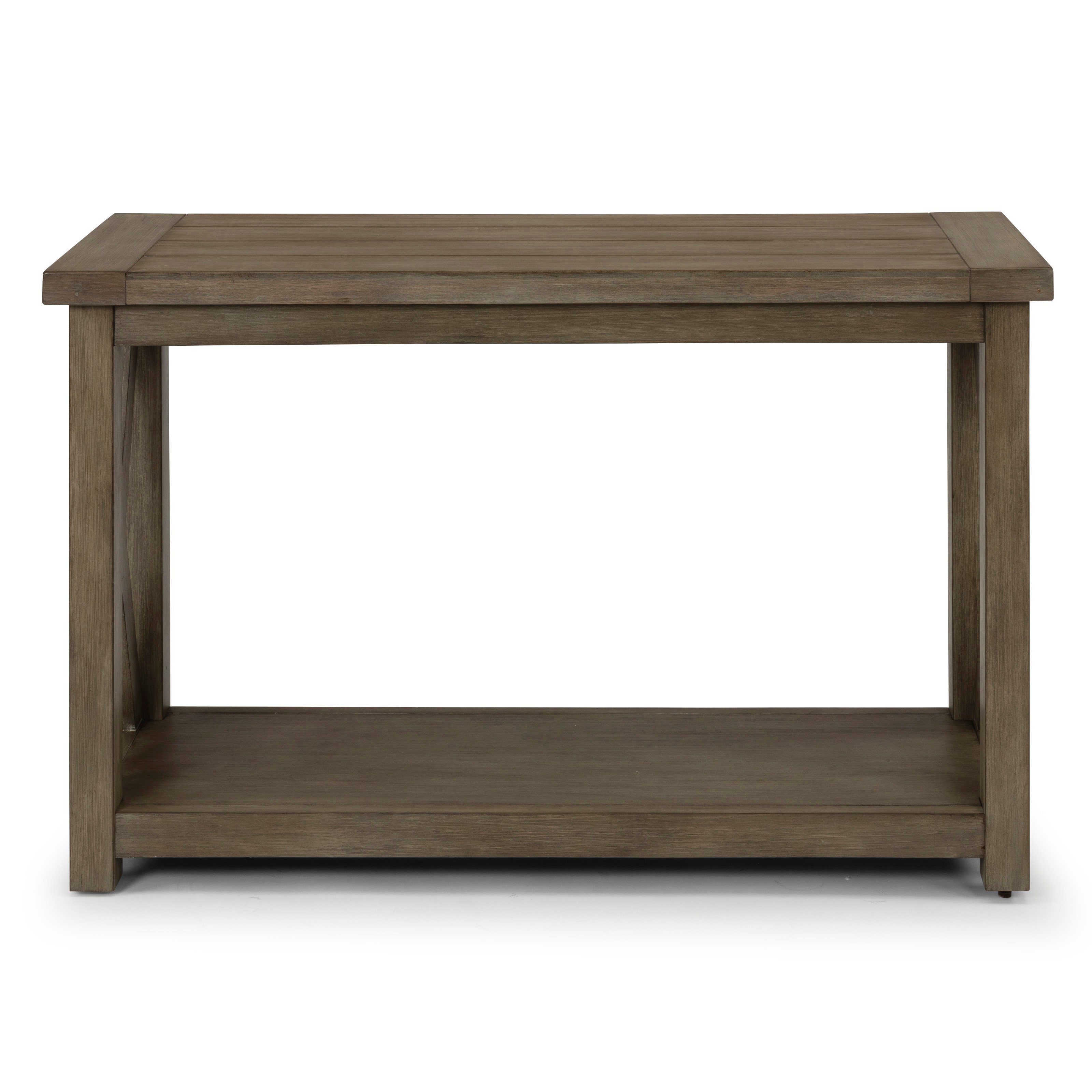 Gray Rustic TV Stand - Mountain Lodge-5