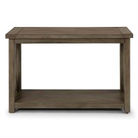 Gray Rustic TV Stand - Mountain Lodge-5