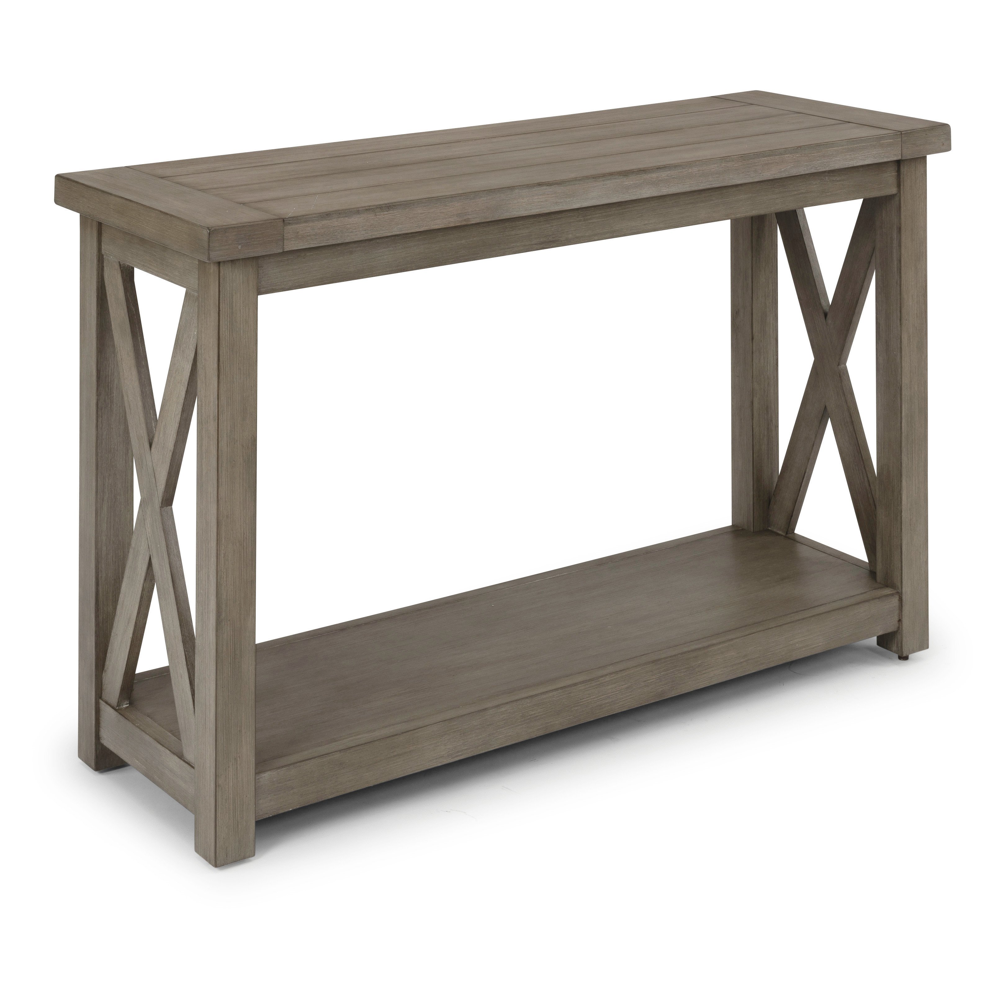 Gray Rustic TV Stand - Mountain Lodge-6