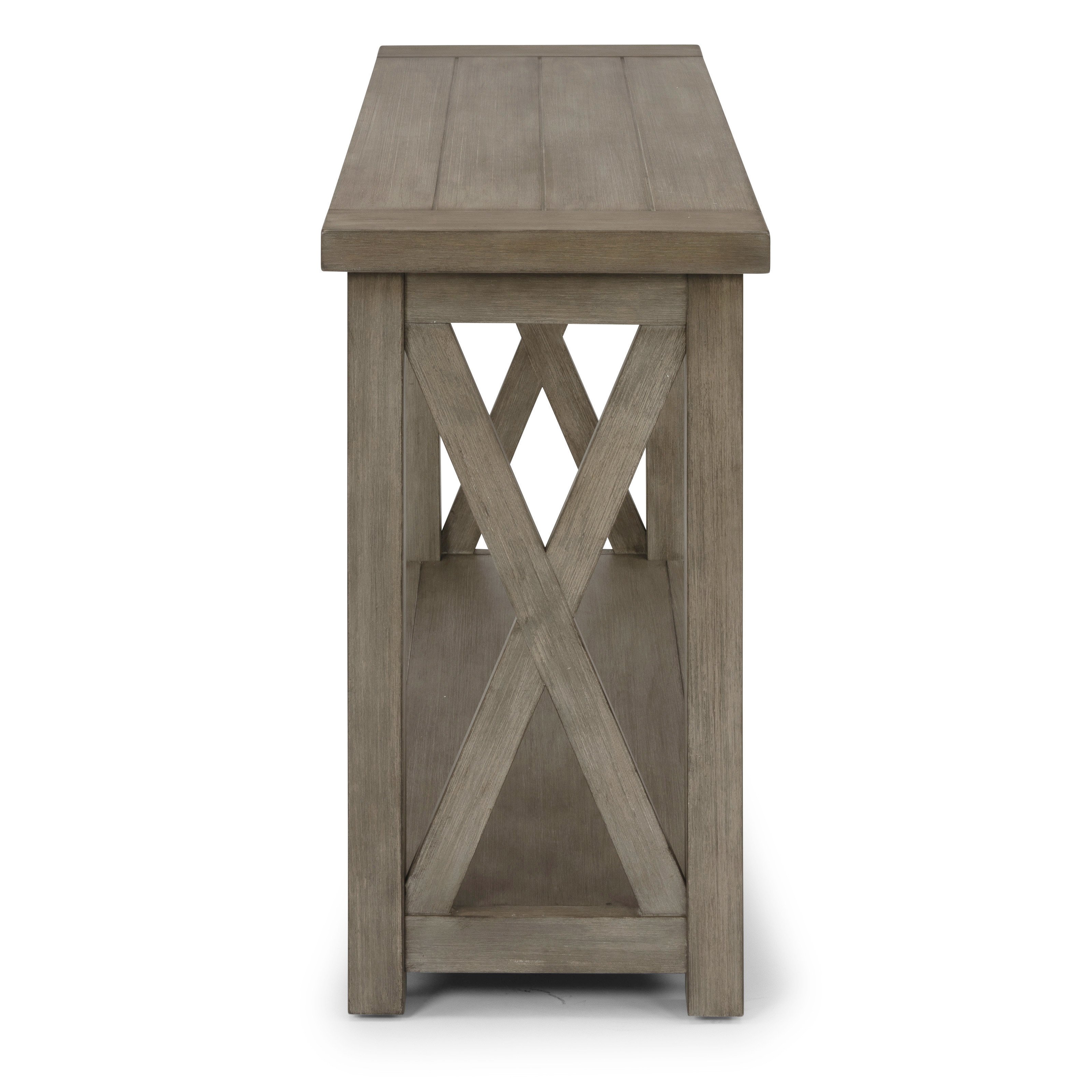 Gray Rustic TV Stand - Mountain Lodge-7