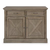 Rustic Gray Dining Room Buffet - Mountain Lodge-6