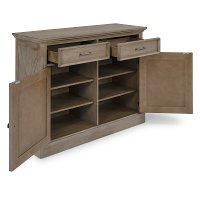Rustic Gray Dining Room Buffet - Mountain Lodge-8