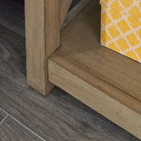 Rustic Gray End Table - Mountain Lodge-4