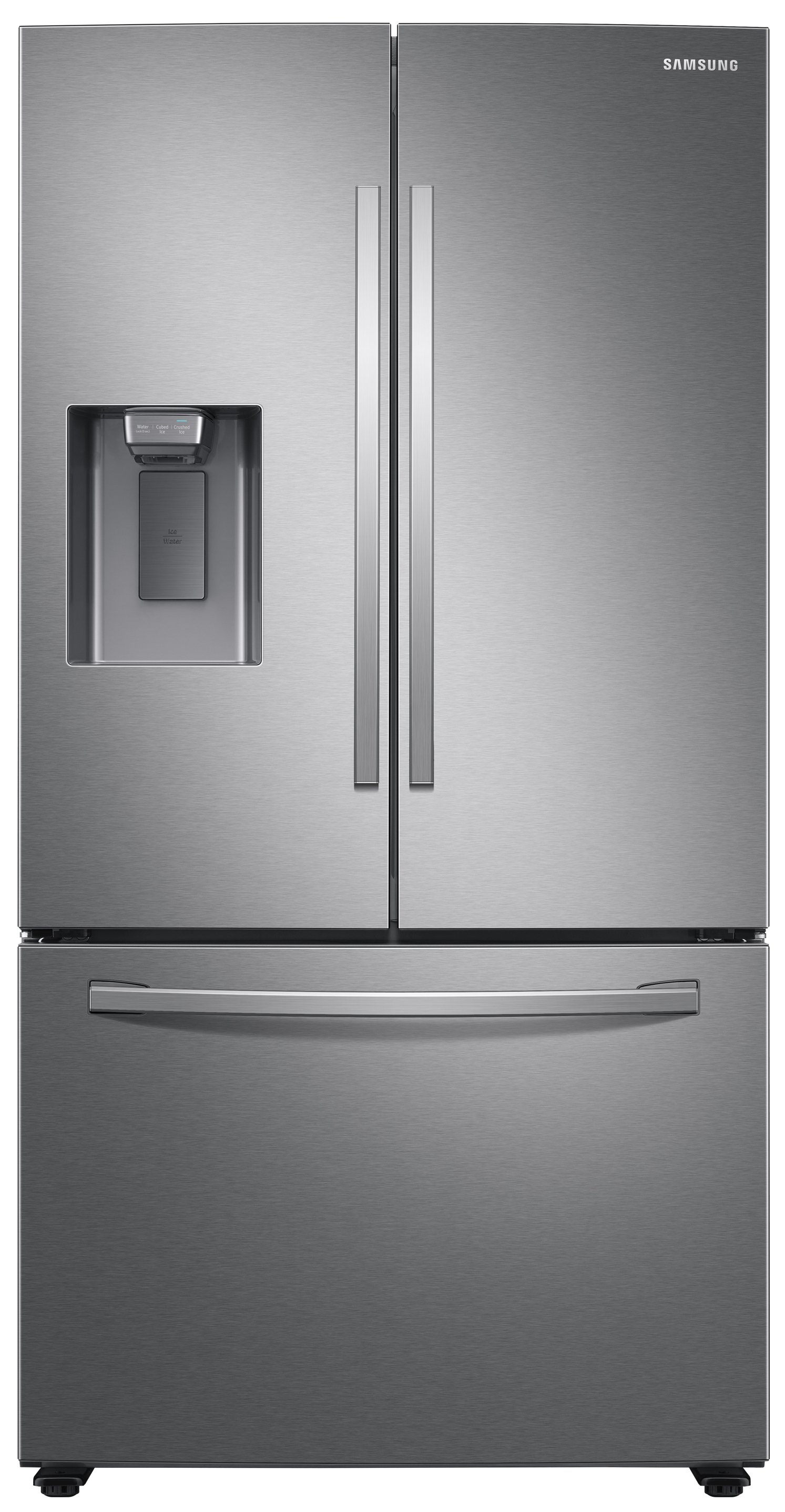 RF27T5201SR Samsung 27 cu ft French Door Refrigerator - 36 W Fingerprint Resistant Stainless Steel-1