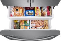 RF27T5201SR Samsung 27 cu. ft. French Door Refrigerator - 36 Inch Fingerprint Resistant Stainless Steel-4