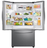 RF27T5201SR Samsung 27 cu. ft. French Door Refrigerator - 36 Inch Fingerprint Resistant Stainless Steel-7