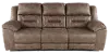 Stoneland Fossil Brown Casual Reclining Sofa