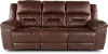Stoneland Chocolate Brown Casual Reclining Sofa