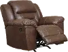 Stoneland Chocolate Brown Casual Recliner