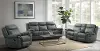 Sorrento Gray Manual Glider Recliner