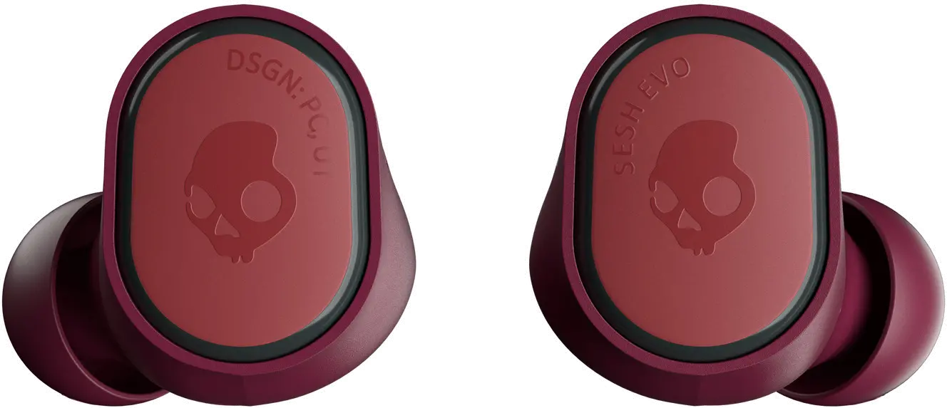 S2TVW-N741 Skullcandy Sesh Evo True Wireless Earbuds - Red-2