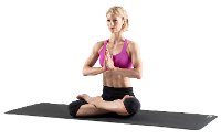 iFit Yoga Mat - Black/Gray-2