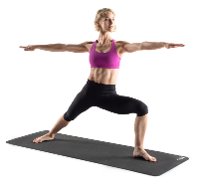 iFit Yoga Mat - Black/Gray-4