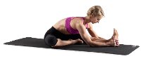 iFit Yoga Mat - Black/Gray-5