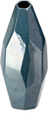 Clearance 16 Inch Dark Blue Ceramic Vase - Darshan