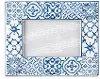 Clearance 4x6 Blue and White Picture Frame