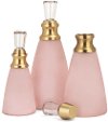 10 Inch Pink Alabaster Bottle
