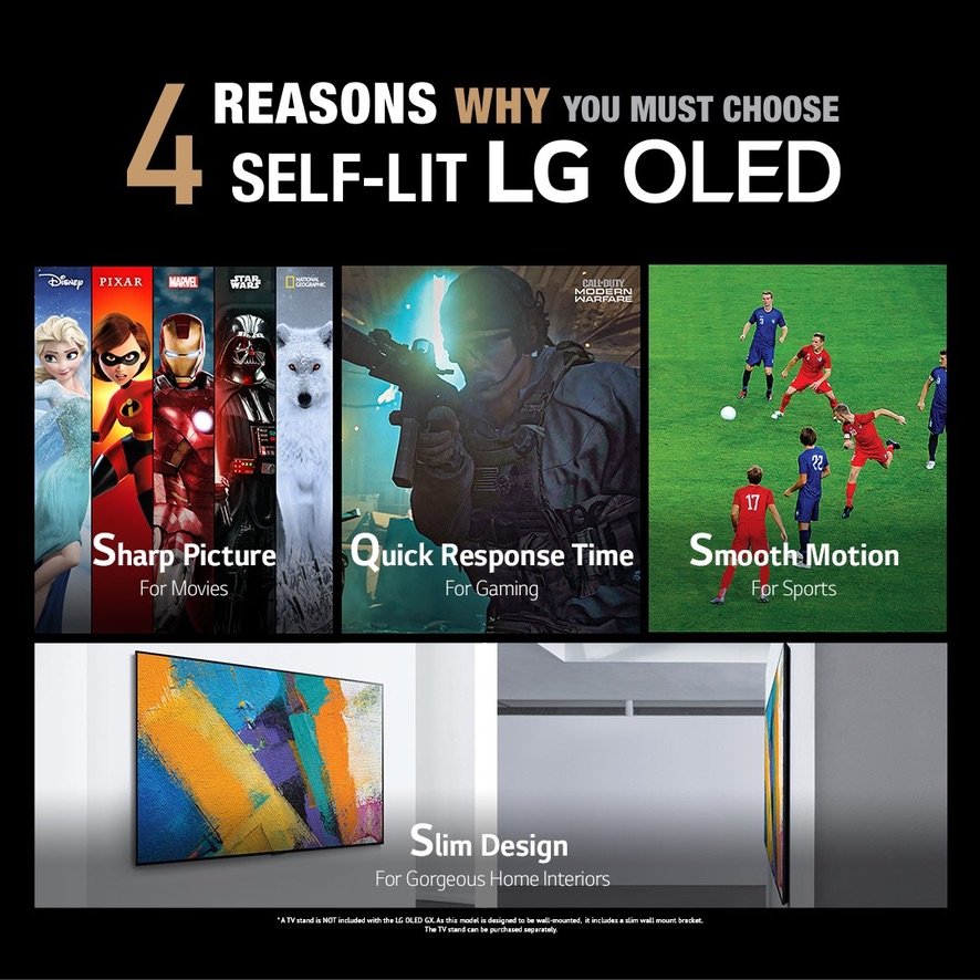 OLED65GXPUA LG OLED GX 65 Inch 4K Gallery Design Smart TV-5