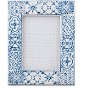 5x7 Blue and White Picture Frame
