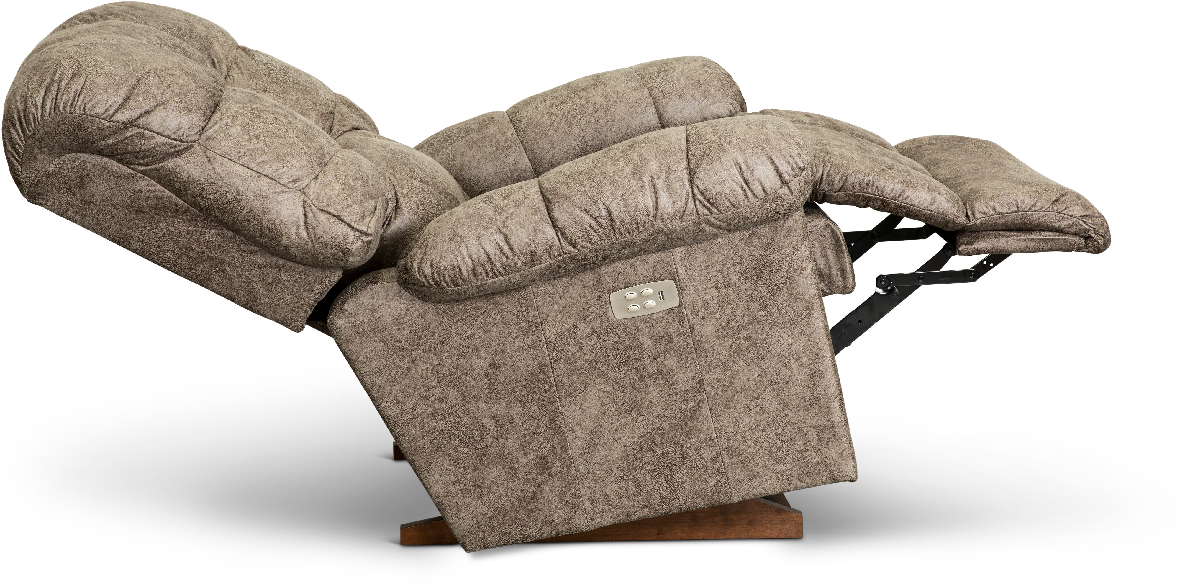 P10-563/D126768 Marble Tan Power Reclina-Rocker Recliner - Gibson-3